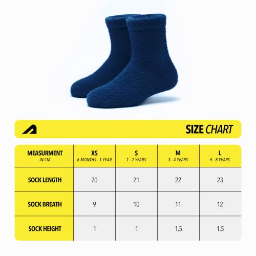 Image of Boldfit Socks for Kids Nylon Ankle Socks for Boys & Girls for School, Sports, Running, Casual Wear Soft Stretchy Toddler Footies Anti-Slip Elastic Arch, Reinforced Heel & Toe, Brown & Navy Combo Pack