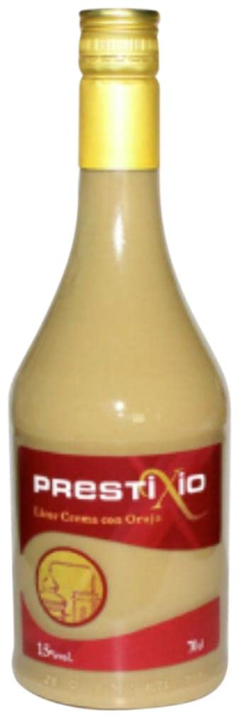 3 × Crema de Licor Sinc Prestixio Crema de Orujo (Caja de 3 Botellas de 70 cl)