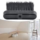 Cepillo de repuesto de cerdas de pelo de sisal para chimeneas, herramienta clave para el mantenimiento del hogar (L)