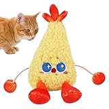 Interactive Cat Toy | Touch Activated Plush | Cat Teaser Toy | Touch Activated Kitten Play Boredom Exercise Entertainment Hunting