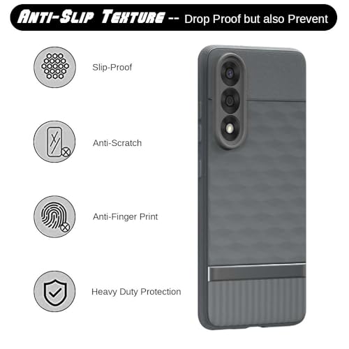Image of Shockproof Case for OnePlus Nord 5 5G | Full Camera Protection | TPU Flexible Back Cover for OnePlus Nord 5 5G (Graphite Grey)