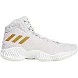 adidas PRO Bounce 2018, Scarpe da Basket Uomo, Grigio (Gretwo/Gold Mt/Aergrn Gretwo/Gold Mt/Aergrn), 46 EU