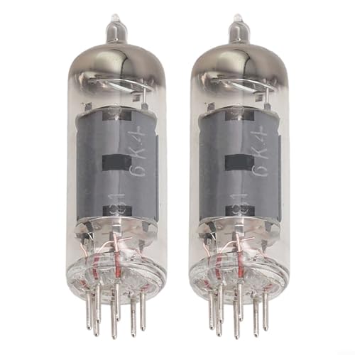 2Pcs 6K4 Electronic Tubes Valve Vacuum Tube For 6AK5/6AK5W/6Zh1P/6J1/6J1P H7L0, For Offer Clearer Sound, Heightened, A Wider Soundstage, And Pronounced Bass Response