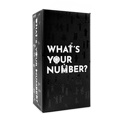 ¿What’s Your Number? Juego de Cartas – El Juego de Partido de Las Opiniones conflictivas [Todas Las Edades/Edición Familiar]