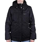 mazine windbreaker damen Mazine Logotag mazine Damen Jacke Chelsey B, Größe:L, Farben:Black/Stripes