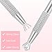 Giantre 3Pcs Grabber Tool Holder, Jeweler's Pick Up Sprinkle Pen Piercing Ball with Prongs Diamond Claw Jewelry Tweezers 4 Claw Precision Stainless Steel For Tiny Objects IC Chip Electronic (A)