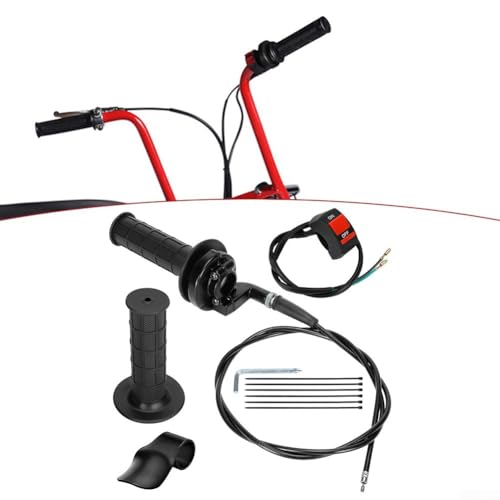 Kit de agarre del acelerador de ABS resistente con cable integrado 4