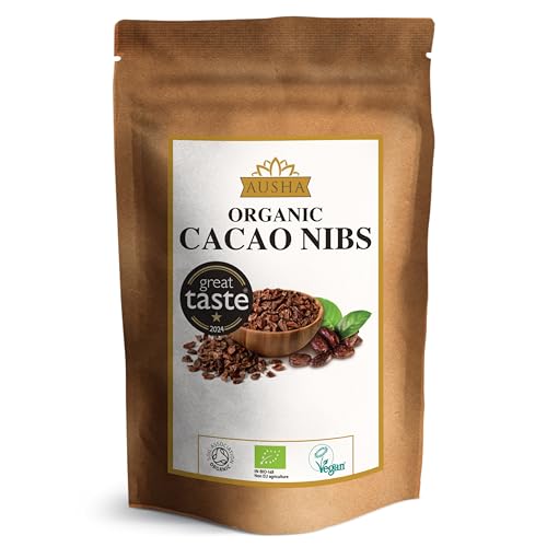 Ausha Organic Raw Cacao Nibs 200g