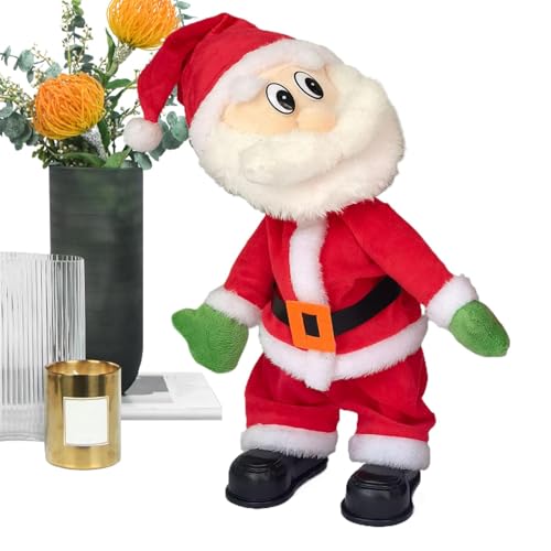 Jouet Père Noël Twerk en peluche animée dansante pour Noël