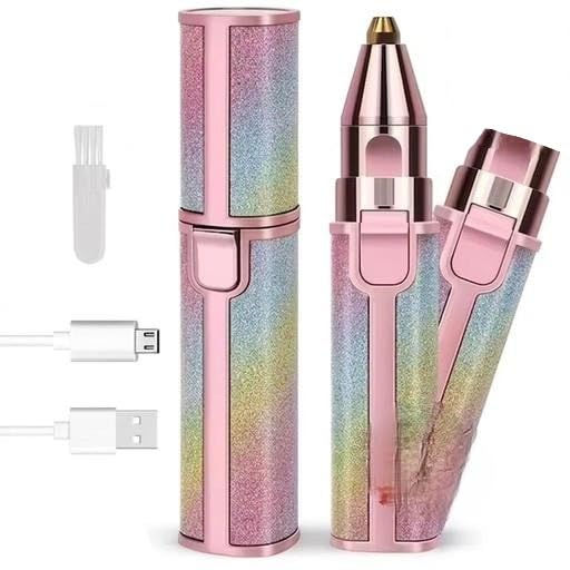 BLADESMITH Eyebrow Trimmer for Women - Rechargeable Painless Facial Hair Remover Trimmer 70 min Runtime 1 Length Settings Multi-image-5