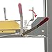 KATOOL 8500lbs 4/Post Car Lift Parking Lift with Double Locks More Safety Extra Height Width Length 70.8