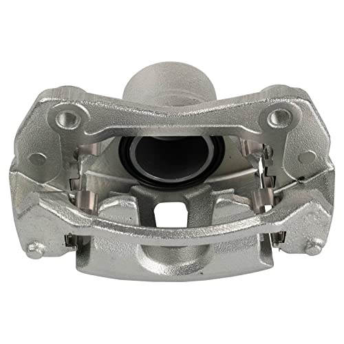 Image of TRQ Front and Rear Brake Caliper Set Zinc Coated Brackets Hardware Compatible with 2009-2012 Hyundai Elantra