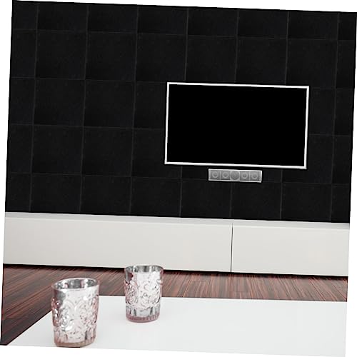 6 paneles absorbentes de sonido para reducción de ruido, paneles acústicos de fibra de poliéster para paredes, para estudios, Ktv y aulas, ligeros, duraderos y fáciles de instalar miniatura 6