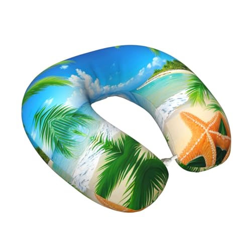 Almohada de espuma viscoelástica para cuello U miniatura 2