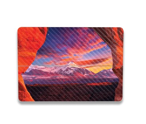 Image of MightySkins Carbon Fiber Skin Compatible With Microsoft Surface Laptop Studio 2 (2023) Full Wrap Kit - Vibrant Arch | Protective, Durable Textured Carbon Fiber Finish | Easy To Apply | Made in the USA