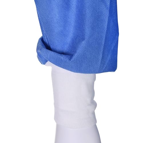 Cardinal Health™ AAMI Level 3 Sterile Non-Reinforced SMS Surgical Gown with Set-in Sleeve, Blue, X-Large, 9545, Case of 20 - Thumbnail 2