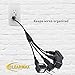 ClearMax 1-to-4 Power Cord Splitter Cable -18
