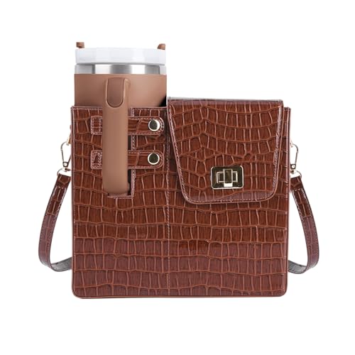 Image of Stanley Purse Cup Holder Bag Crossbody Water Bottle Purse for 40oz Tumbler