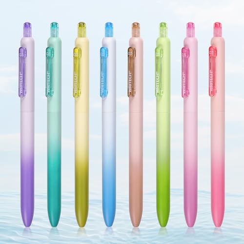 Bolígrafos WRITECH gel multicolor 0.5mm set de 8 miniatura 1