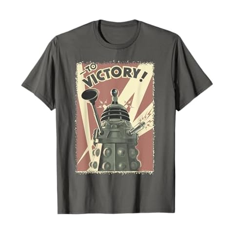 Doctor Who Propoganda Dalek Sci-Fi Fan 60th Anniversary T-Shirt Cover