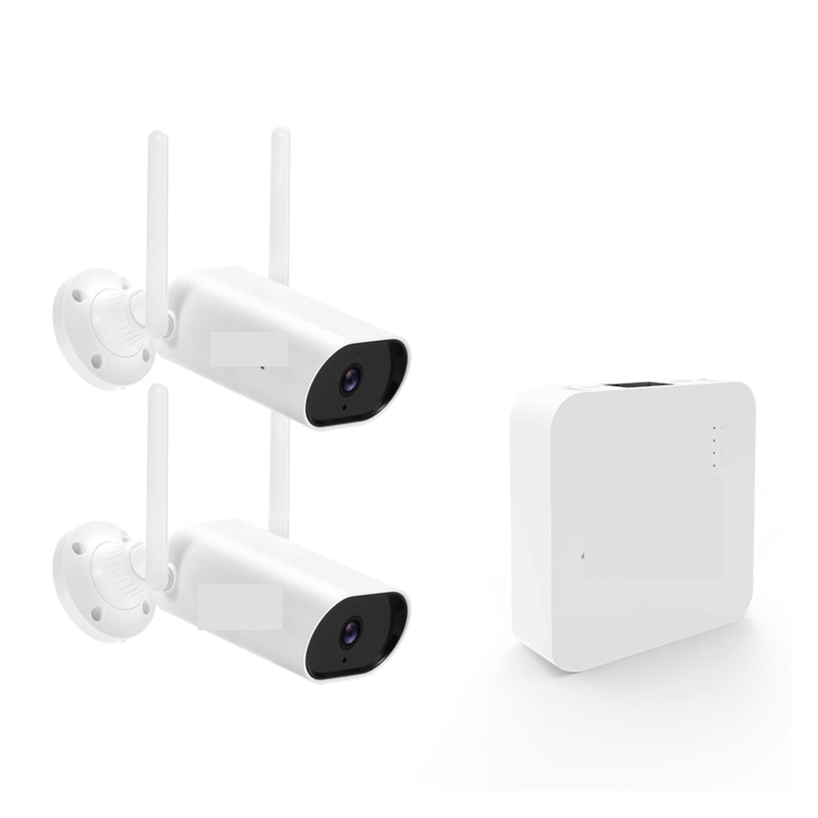 Sistema de cámaras de seguridad para exteriores 3MP Conjunto de cámara WiFi Mini inalámbrico Nvr Sistema de sonido del sistema de videos de vigilancia del kit Sistema de cámara de seguridad al aire li