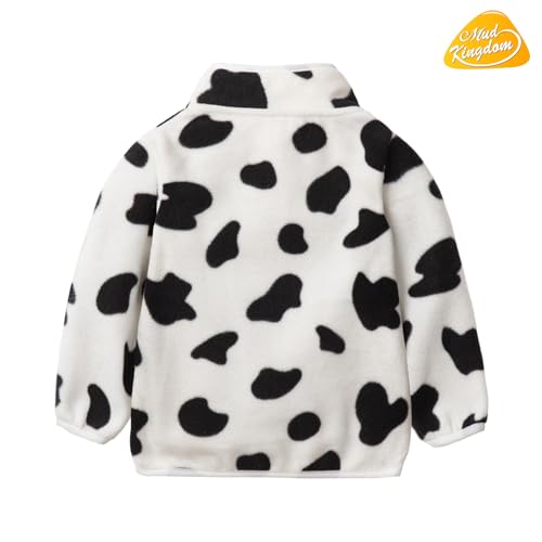 Image of Mud Kingdom Unisex Kids Fleece Jacket Printing Zip Up