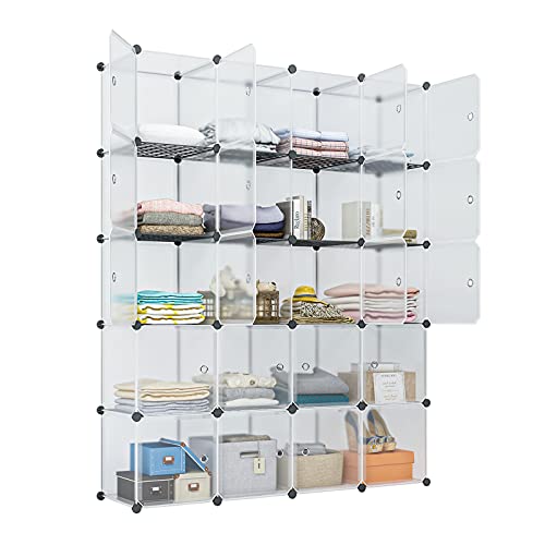 Aeitc Portable Storage Cubes-14 x14 Cube Wire Cube Storage Organizer