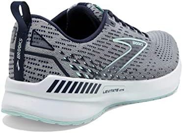 Brooks Levitate GTS 5 Women's Supportive Running Shoe - Grey/Peacoat/Blue Light - 7 | Image 3