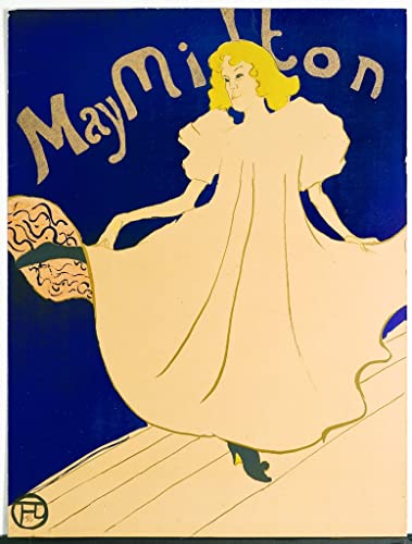 Tableau Mai Milton Toulouse Lautrec pour habiller un mur vide avec une toile 60x90cm