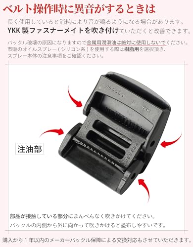 ノーボーダー 軽量ナイロンベルト 38mm幅 FABLT N38 の商品画像 5