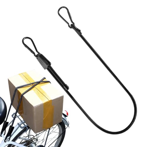 Cable elástico ajustable, correas elásticas, cables elásticos ajustables con ganchos de mosquetón, correas elásticas resistentes a los rayos UV con clips, cuerda de equipaje exterior, fijaciones de