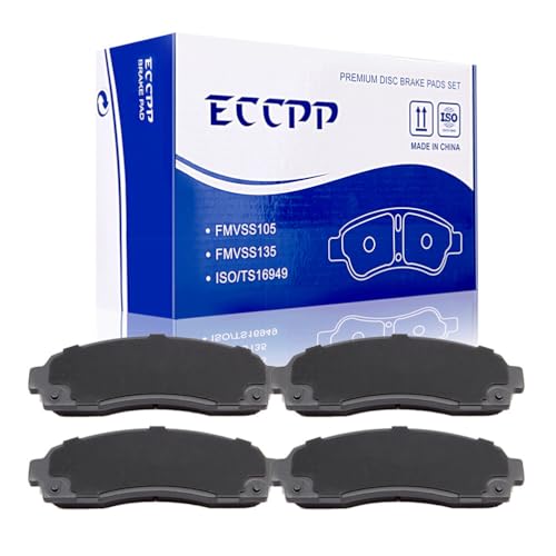 Image of ECCPP D833-7706 4pcs Front Ceramic Brake Pads For Ford For Ranger 2003-2011