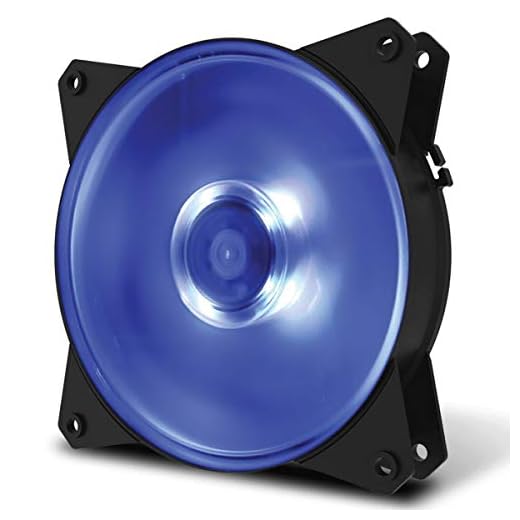 Fan para Gabinete Cooler Master, MasterFan 120mm MF120L LED, Azul