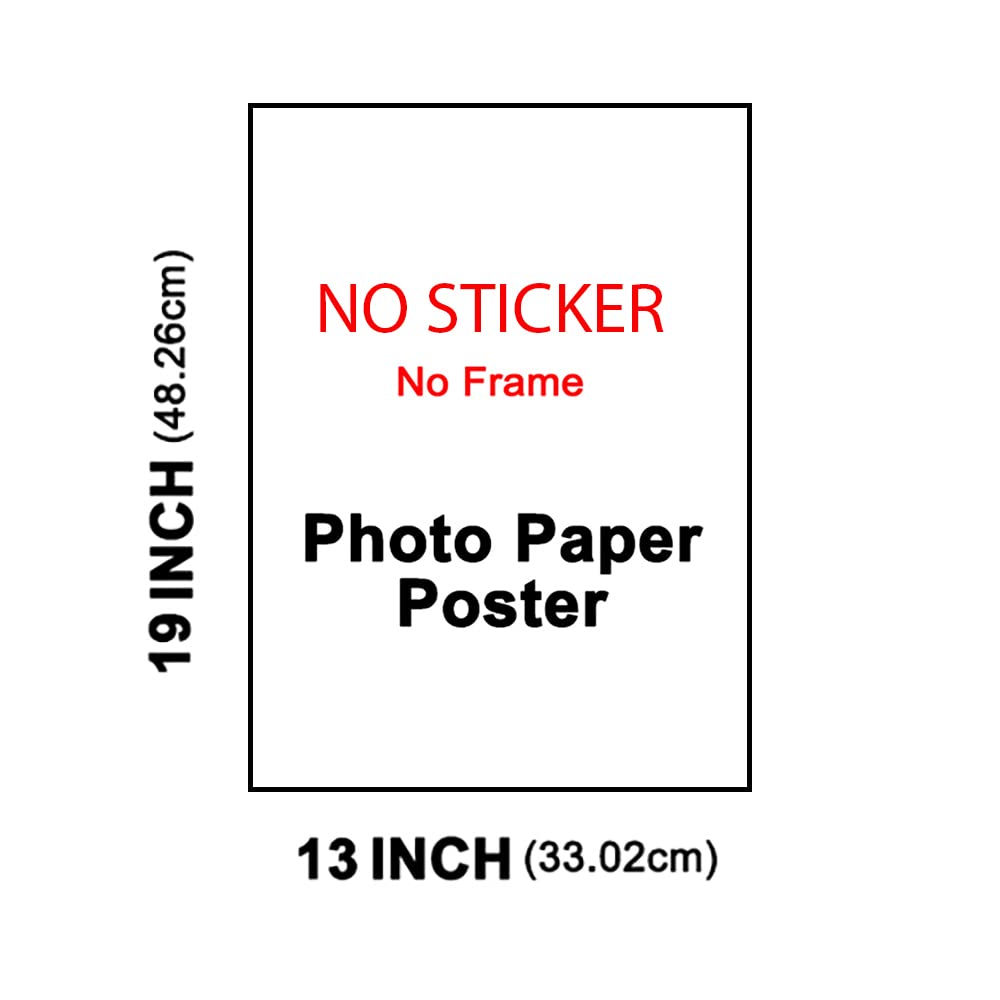 British Terminal® Ronnie Coleman Body Building Photo Paper Poster for Home Decor (13X19 inch) || ps1833