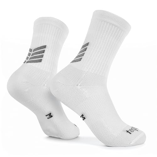 Grip Socks for Soccer for Men & Women - Non Slip Soccer Grip Socks - Athletic Football Sock with Advanced Grips