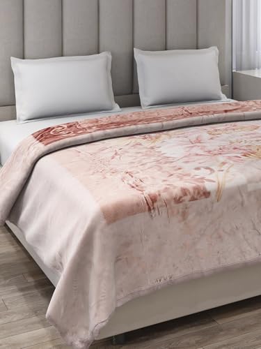 Image of Monte Carlo Double Bed Heavy Winter Blanket (160 X 220) Roman Plus 1 Ply Super Soft 550 GSM | 3 KG, (240x220 CM), Multi
