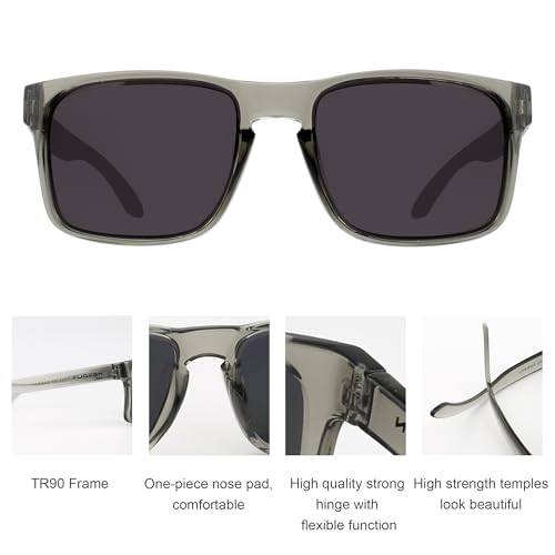 Rectangular Polarized Sports Sunglasses for Men Driving Fishing fashion UV400 Protection Shades2
