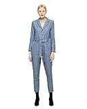 , , , , Overalls / Latzhosen G-STAR RAW DELINE Jumpsuit WMN L/S Overalls/Latzhosen Femmes Blau/Weiss - XL - Overalls/Latzhosen