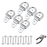 6 Pièces Anillo Amarre, Camión (Plata)