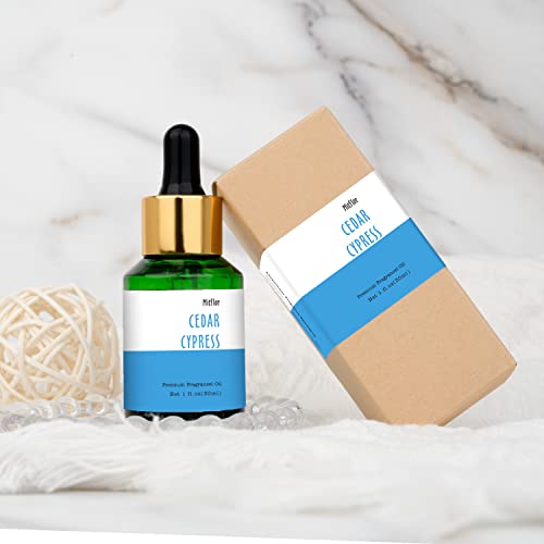 Cedar Cypress Fragrance Oil, Mitflor Single Scented Oil, Premium Grade Fragrance Oil For Soap & Candle Making, Large Size Aromatherapy Oil, Woody Scent For Home Fragrance, 30Ml #TOP6