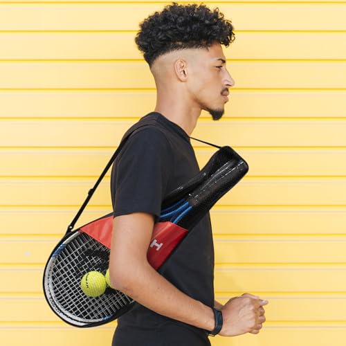 Hy-Pro Tennis Set - 25 Inch, 2 Person, Tennis Racket, Tennis Balls, Aluminium, Lightweight Racket With Carry Case & Balls Included, Great Balance & Grip, Great Gift Idea - 2