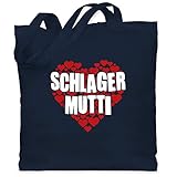 Damen und Frauen finden hier ein witziges Motiv: Mit einem Spruche, Herzen und einem Statement passt es perfekt zur Schlager-Party