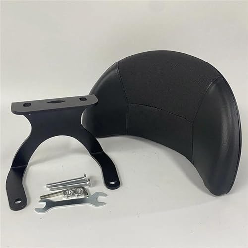 Porte-bagages passager avec dossier amovible noir pour moto Joymax F300 - 2