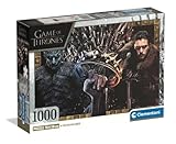 Clementoni - Puzzle pour Adultes 1000 Pièces, Game of Thrones Compact Box, Fabriqué en Italie, 39962