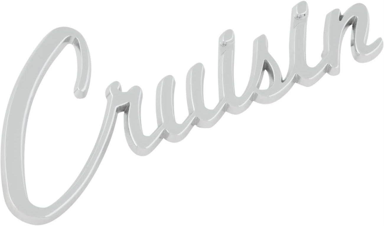 Cruisin Script Emblem