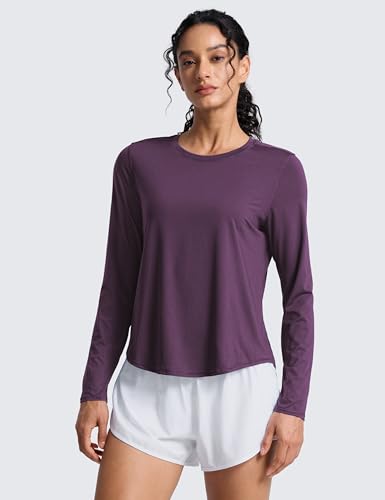 Image of CRZ YOGA Lightweight Crewneck Long Sleeve Top