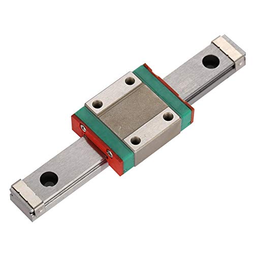 Hilitand - LML12B Linear Rail Mini Bearing Steel Guide Rail Slide Rail+ Slide Block Variety Length (100mm)