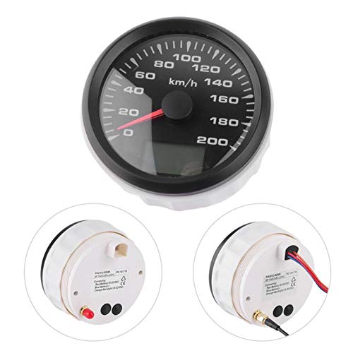 Sensitive Speedometer 200km / h, Speedometer 200km / h Speedometer Boat for Motorcycle Buggy Mainstr
