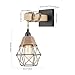 ShengQuanHao Hemp Rope Wall Sconce Light Fixture for Kitchen And Bedroom