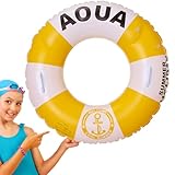 Zunetsutock Pool Floats für Erwachsene, Ring Pool Float mit Griff, Schwimmringe, Verdickung British...